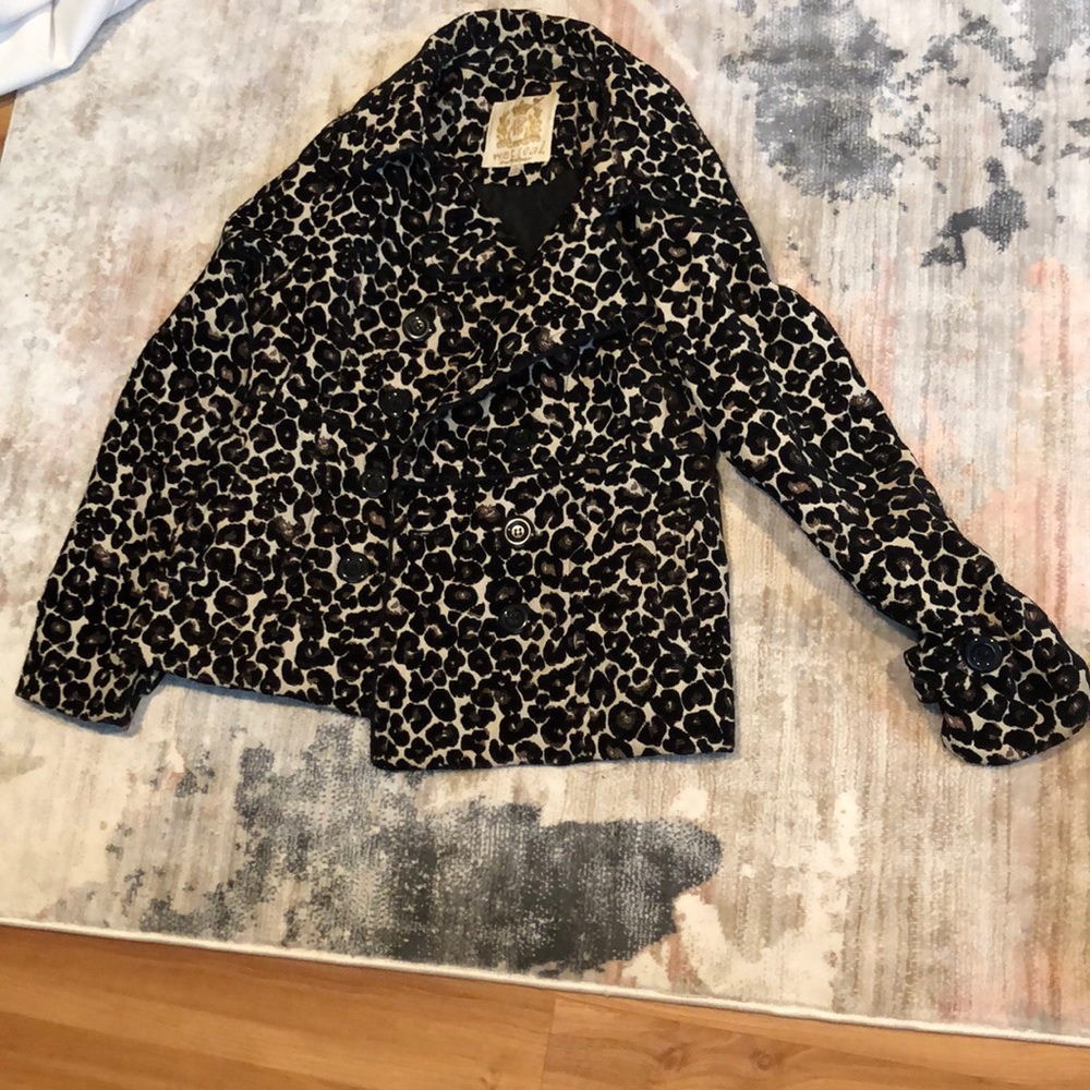 Leopard winter jacket